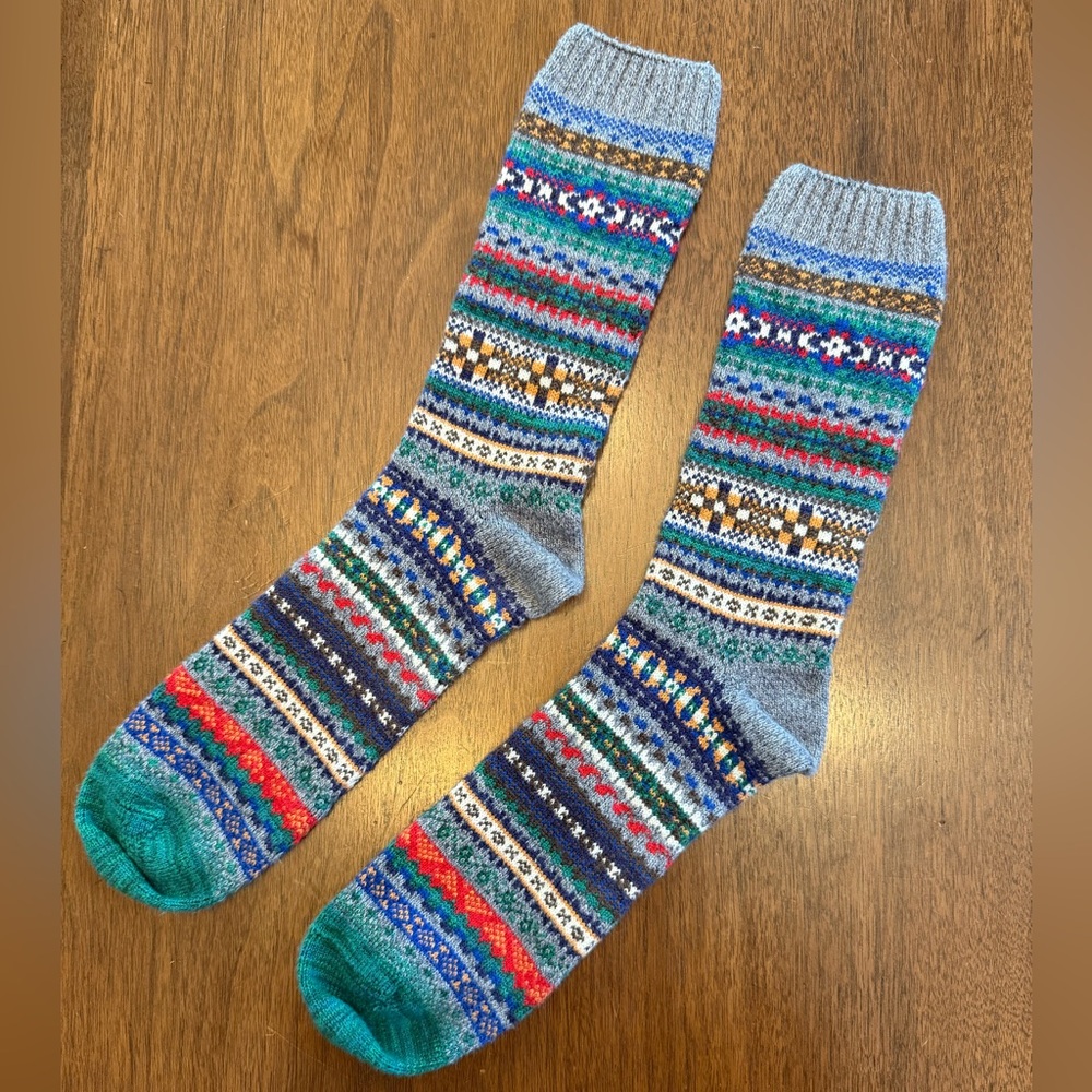 CHUP COILL Cotton Crew Socks Size Large Men US 9-12